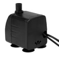 thumbnail image 2 of Submersible Water Pump with 12 LED Light 15W Ultra-quiet IP68 Waterproof for Aquarium Fish Tank Fountain, 2 of 7