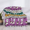 thumbnail image 4 of Throw Blanket for Couch, Exotic Funny Cute Alpaca Super Soft Fuzzy Comfy Warm Throw Blanket, Cuteness Lightweight Cozy Plush Flannel Blanket & Throws for Sofa and Bed All Season, 4 of 5