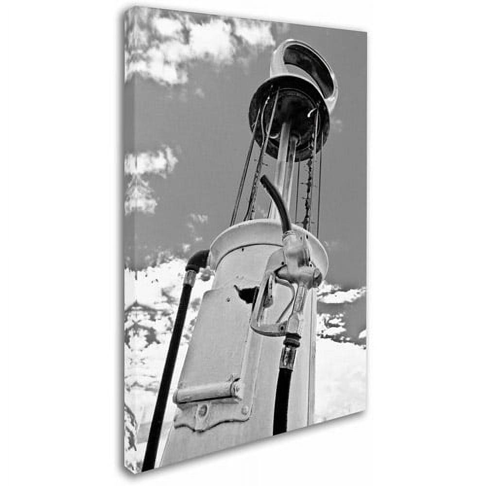 Trademark Fine Art "Gas Pump" Canvas Art by Yale Gurney