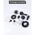 thumbnail image 5 of Wowow Single Handle 7-Spray Shower Faucet 1.8 GPM with Handheld Shower Head Corrosion Resistant in Matte Black, 5 of 5