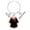 M, variant on 2026 Graduate Keychain with Graduation Cap and Book Charm, Class of 2026 Graduation Season Souvenir, Commemorative Gift for High School College Graduates