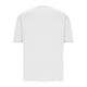 thumbnail image 4 of Camisa Elvqul para Hombre Casual de Color Sólido Manga Corta Cuello Redondo Botones Blanco, 4 of 5