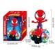 thumbnail image 3 of Muñeco de peluche con forma de flor de la casa de muñecas de Gaby de Spider-Man, gato sirena, Pandy Mercat, gatito, gato, rata, Purrific, 3 of 3