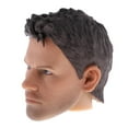 thumbnail image 3 of 1:6th Male Head Sculpt, Doll Head for , / 12 Inch Body DIY - Black, as described, 3 of 7