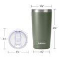 thumbnail image 3 of Vaso de café de viaje SUNWILL, 600 ml, acero inoxidable, 3 of 6