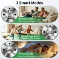 thumbnail image 5 of Fingerprint Door Knob, 3-in-1 Smart Door Lock with App Control & Backup Keys, Biometric Keyless Entry for Bedroom, Apartment, Office, Satin Nickel, 5 of 8