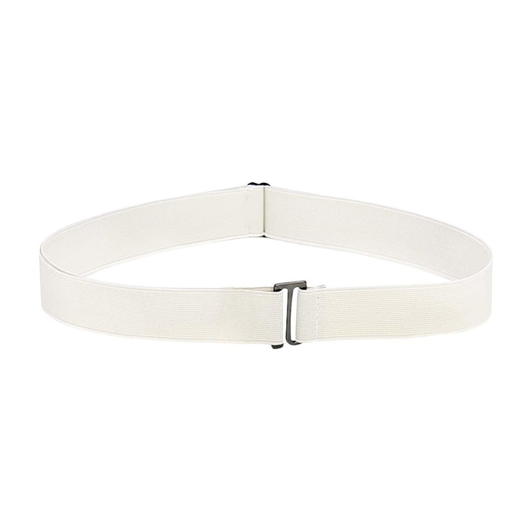 No Show Invisible Elastic Belt with Flat Buckle for Women and Men TOURZOO No Show Invisible Belt for Women/Men Elastic Web  main image 2