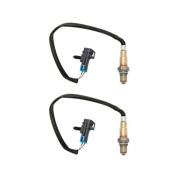 Upstream Oxygen Sensor Set 2 Piece - Compatible with 2006 - 2009 Chevy Trailblazer 2007 2008
