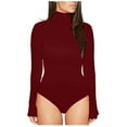 thumbnail image 1 of Nouvelle Collection Automne-Hiver pour Femmes, Chandail à Manches Longues à Col Montant, sous-Vêtement, Collants pour Femmes, Justaucorps, 1 of 7