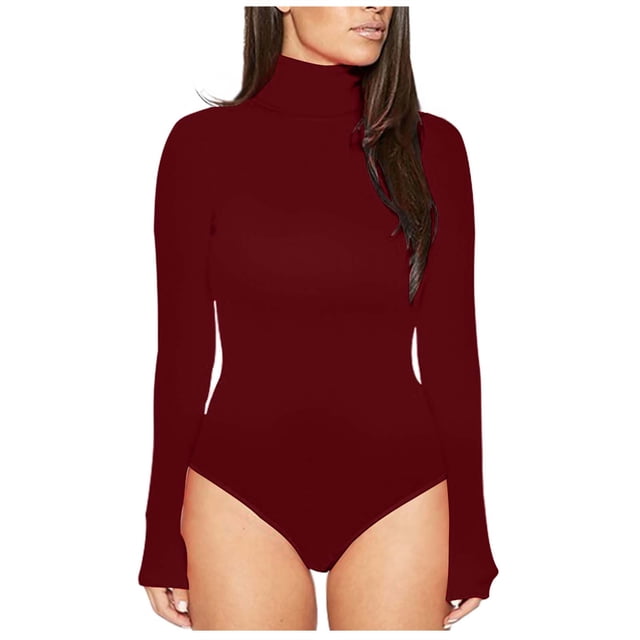Nouvelle Collection Automne-Hiver pour Femmes, Chandail à Manches Longues à Col Montant, sous-Vêtement, Collants pour Femmes, Justaucorps