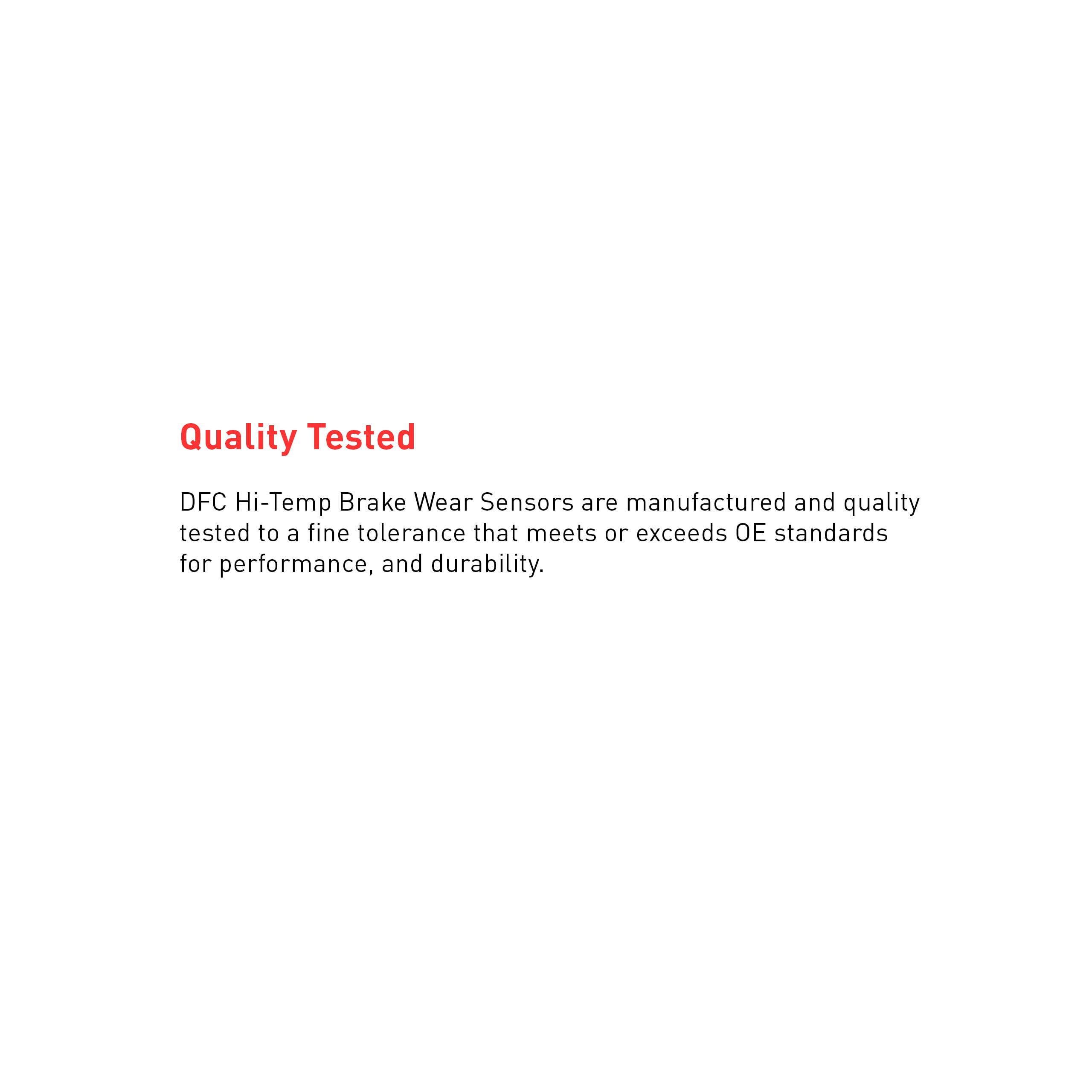 Dynamic 341-73014 Sensor Wire Fits select: 2018-2019 AUDI RS5, 2020-2021 PORSCHE MACAN GTS