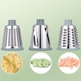 thumbnail image 6 of Rirozkan Vegetable Cutter, Multifunctional Spiral Slicer, Hand Crank Rotary Grater, Kitchen Chopper, Fruit And Veggie Slicer, Salad Maker For French Fries Onion Rings, 6 of 6