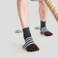 thumbnail image 6 of Unisex Five-Toe Sports Socks - Perfect for Running and Daily Wear 3 Pairs, 6 of 7