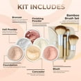 thumbnail image 2 of EVERYDAY KIT (LIGHT) Full Size Mineral Makeup Set Matte Foundation Bare Face Sheer Powder Cover, 2 of 8