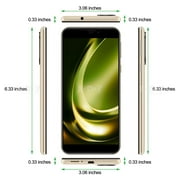 XGODY X60 4G T-Mobile Unlocked Android Phones, 16GB Unlocked Smartphone,6 IPS Cheap Cellphones,Gold