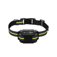 thumbnail image 1 of Fresh Fab Finds FFF-GPCT3545 Rechargeable Waterproof Beep Vibration Static Stimulation Bark Stopper Automatic Identification Collar with 6 Intensity Dual Modes Dog Bark Collar, Black, 1 of 1