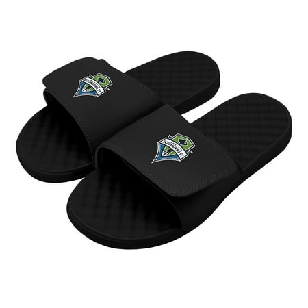 

Men s ISlide Black Seattle Sounders FC Primary Logo Slide Sandals