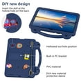 thumbnail image 4 of Allytech Kids Case for Samsung Galaxy Tab S9 FE+ Plus/S9+/S8+/S7 FE/S7+ SM-X810 X800 X730 T970 X610, Cute Design EVA Bumper Handle Stand Shockproof Lightweight Tablet Case for Girls Boys,Navy Blue, 4 of 8