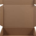 thumbnail image 2 of 10 Uds. De cajas de cartón corrugado para envío, cajas de envío marrones, cajas de cartón corrugado para envío, embalaje, correo, manualidades DIY, 2 of 5