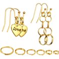 thumbnail image 7 of Iron Split Rings, 1 Box (100g) 6 Sizes Double Loop Jump Ring Small Split Key Rings Connector with a Jump Ring Opener Tool for DIY Jewelry Making - Gold, Diameter : 4-10 mm, 7 of 7