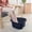 Black, variant on Foot Bath Tub, Soaking Spa Basin, Pedicure Massager, Dead Skin Remover at Home,Blue,37.5x33x15cm