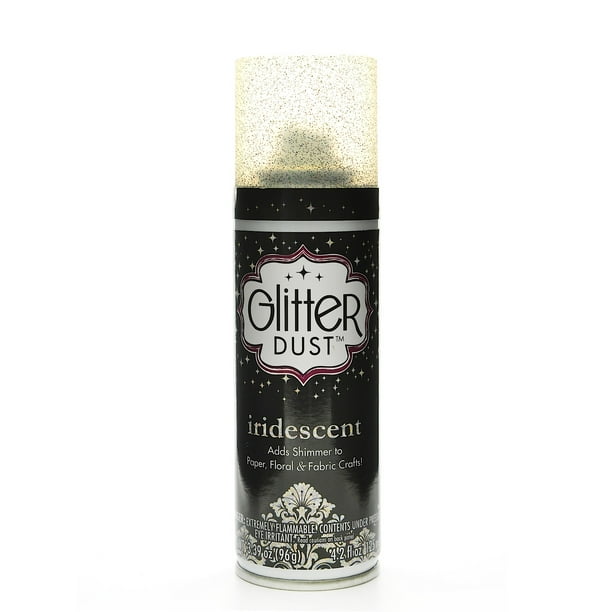 Glitter Dust Ultra Fine Spray iridescent, 3.39 oz. (pack of 2