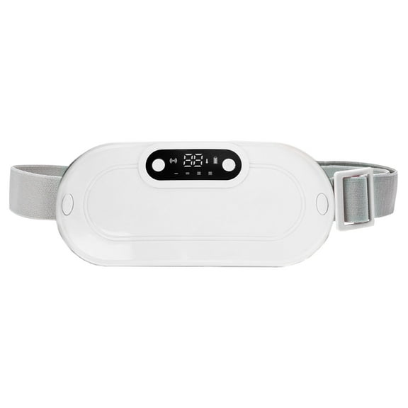 Kezqiaxn Home Gadgets Sabdinal-4 Vibration/3-Speed Heating Modes for Charging Abdominal Instruments for Women/Adults Mother's Day Gifts Valentine's Day Gifts White