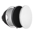 thumbnail image 1 of 9 Inch Reflector Diffuser Bowens Mount Photography Lamp Shape Dish with 60°Honeycomb Grid & White Soft Cloth for Studio Strobe Flash Light Speedlite, 1 of 7
