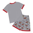 thumbnail image 5 of Zshosam Toddler Boys Outfits Boys 2 Piece Outfits Short Sleeve T-shirt and Shorts Summer Casual Clothes Size 11T 12T,(Grey 11-12 Years), 5 of 5