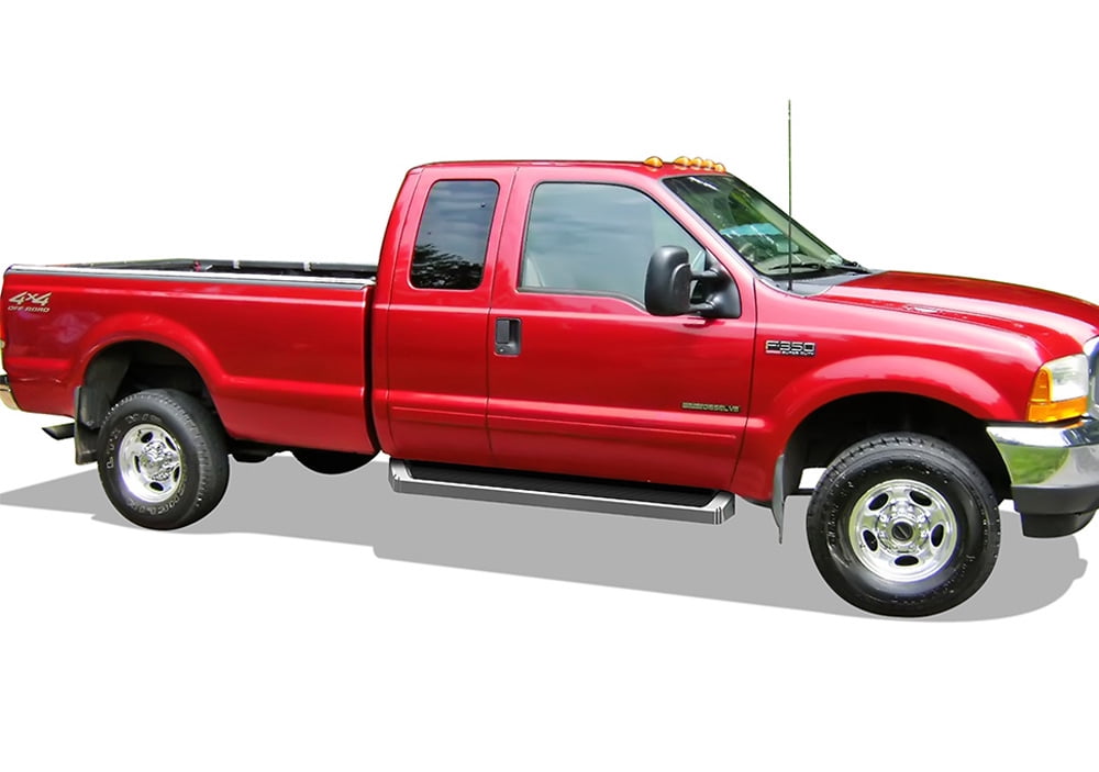 APS Running Boards Style Compatible with Ford F250 F350 Super Duty 1999-2016 Extended Cab (Nerf Bars Side Steps Side Bars)