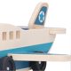 thumbnail image 4 of Toddlers Wooden Airplane Play Set Air Passenger Jet Play Toy Educational Airplane Model ToyAircraft, 4 of 4