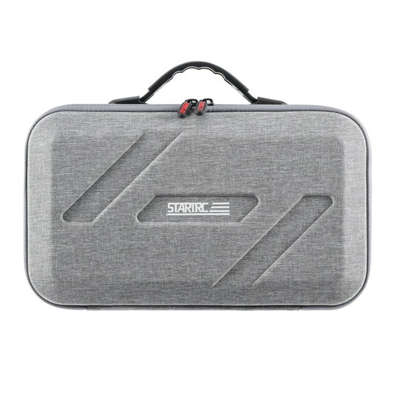 Portable Storage Bag for DJI FLIP RC2 Remote Controller Splash-Proof Shockproof Travel Carrying Case Fits RC-N3 Drone Batteries & Accessories Compact  Durable Organizer (Gray)