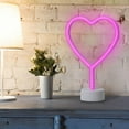 thumbnail image 4 of Merkury Heart 12" LED Neon Light, 4 of 4