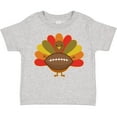 thumbnail image 3 of Inktastic Thanksgiving Day Turkey Football Fan Boys or Girls Toddler T-Shirt, 3 of 5
