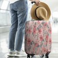 thumbnail image 2 of Pioneer Flower Floral Print Pattern Luggage Cover Fashion Suitcase Cover Baggage Covers Fit 25-28 Inch Luggage (Go Travel), 2 of 5