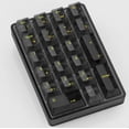 thumbnail image 1 of Mini teclado mecánico transparente de oficina digital con Bluetooth/inalámbrico/con cable de tres modos con espíritu de hielo, 1 of 6