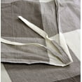 thumbnail image 3 of Home Soft Things 3 Piece Washed Cotton Duvet Cover Set - Gingham - Grey - Queen (92" x 90"), 3 of 7