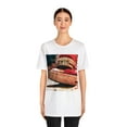 thumbnail image 3 of Red Chuck Taylors Zoomed In Short Sleeve T-Shirt, 3 of 4