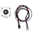 thumbnail image 3 of Stepper Motor Nema 17 Stepper Motor Extruder Motor 2 Phases Stepper Motor Extruding Machine Parts Nema 17 Stepper Motor 2 Phases 1.8° DC 4.1V Motor Fits For Extruder, 3 of 8