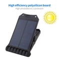 thumbnail image 1 of Yeacher Solar Energy Color Frame Wall Lamp Clip Lamp LED Human Body Induction Lamp Outdoor, 1 of 7