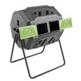 thumbnail image 1 of Garden Compost Bin from BPA Free Material, Dual Rotating Outdoor Composting Tumblers (43 Gallon,Green), 1 of 4