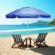 thumbnail image 4 of Sombrilla de playa LOTTAFUN, 183 cm, UV 50+, resistente al viento, azul, 4 of 6