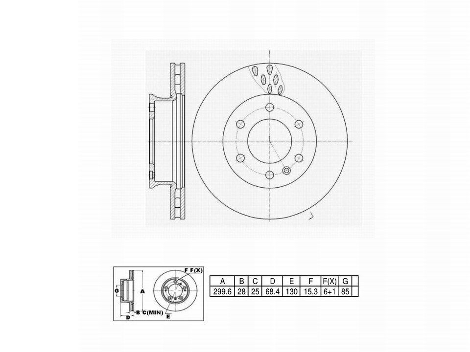 Winstop Brake Rotor, Front WS245391, Mercedes-Benz Sprinter 2500 2022-2010