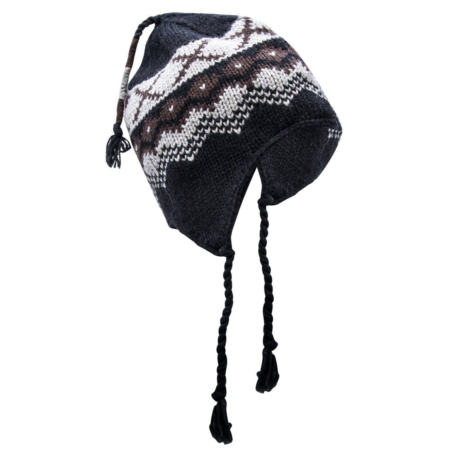 Pierre Cardin Men's Peruvian Helmet (Jacquard Knit Grey, 4XL) by Pierre Cardin