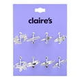 thumbnail image 5 of Claires Teen Girls Silver Butterfly Rings Set, 6/7, 8 Pieces, Great Gift, 38121, 5 of 6