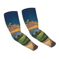 thumbnail image 2 of Lsque Sunflowers At Sunset Cooling Arm Sleeves for Men & Women -Compression Sleeves to Cover Arms for Working,Sun Sleeves for UV Protection,Breathable, Moisture-Wicking, 2 of 8