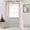 Pink, variant on Solid Color Sheer Window Curtain -with Rod Pocket for Kitchen Bedroom Bathroom, Light Filtering Home Decor Drape
