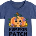 thumbnail image 3 of Instant Message - Fall - Pumpkin Patch - Toddler & Youth Girls Short Sleeve Graphic T-Shirt, 3 of 6