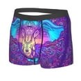 thumbnail image 2 of Wukai Elephant in Tribal Style Print Men’s Underwear Breathable Boxer Briefs,&nbsp;Moisture Wicking & Breathable-X-Large, 2 of 7