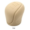 thumbnail image 3 of tredstone Soft Silicone Gear Knob Cover For Car Effortless Installation Universal Beige, 3 of 6